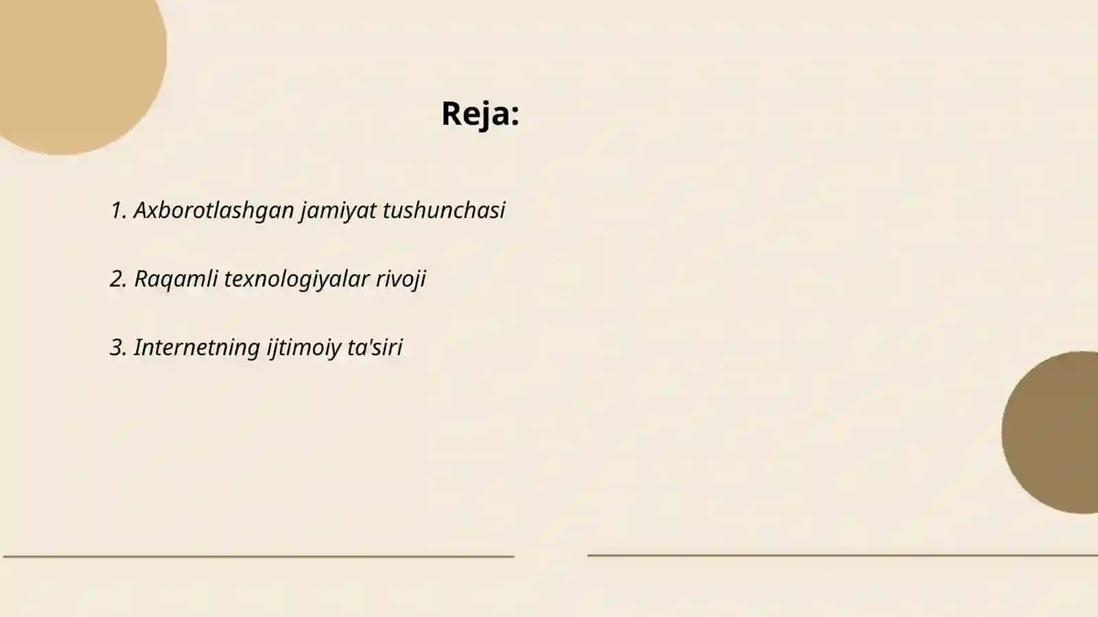 Axborotlashgan jamiyat va uning istiqbollari 2