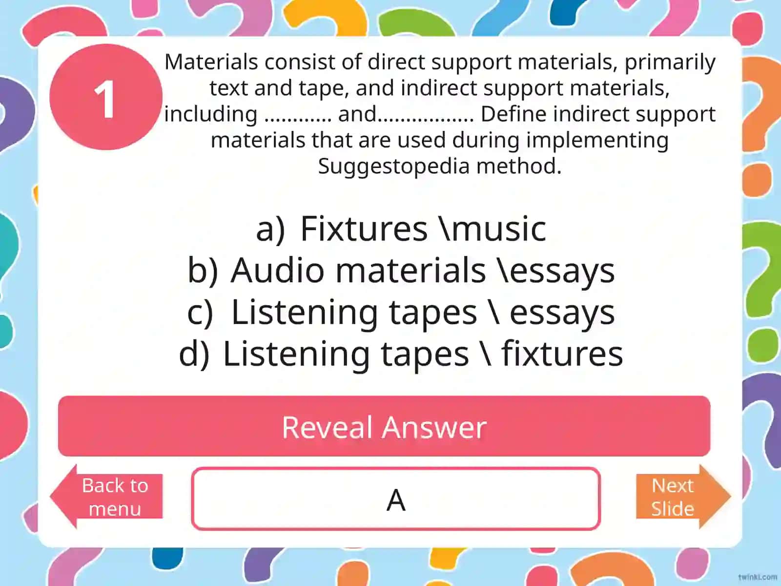EETM Final Prep Quiz 2