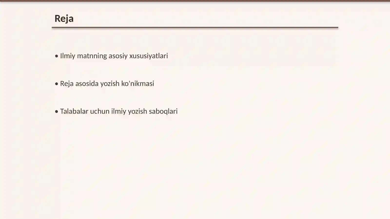Harvard tajribasida ilmiy matn tayyorlash 2