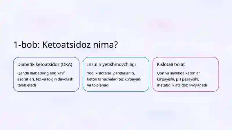 Ketoatsidoz va Gipotireoz Komasi Belgilari 2