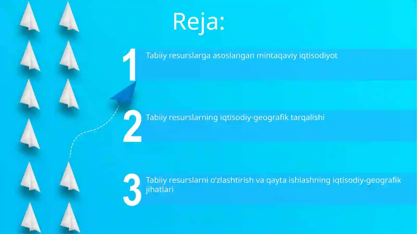 Tabiiy resurslarni iqtisodiy geografik ôrganish 2