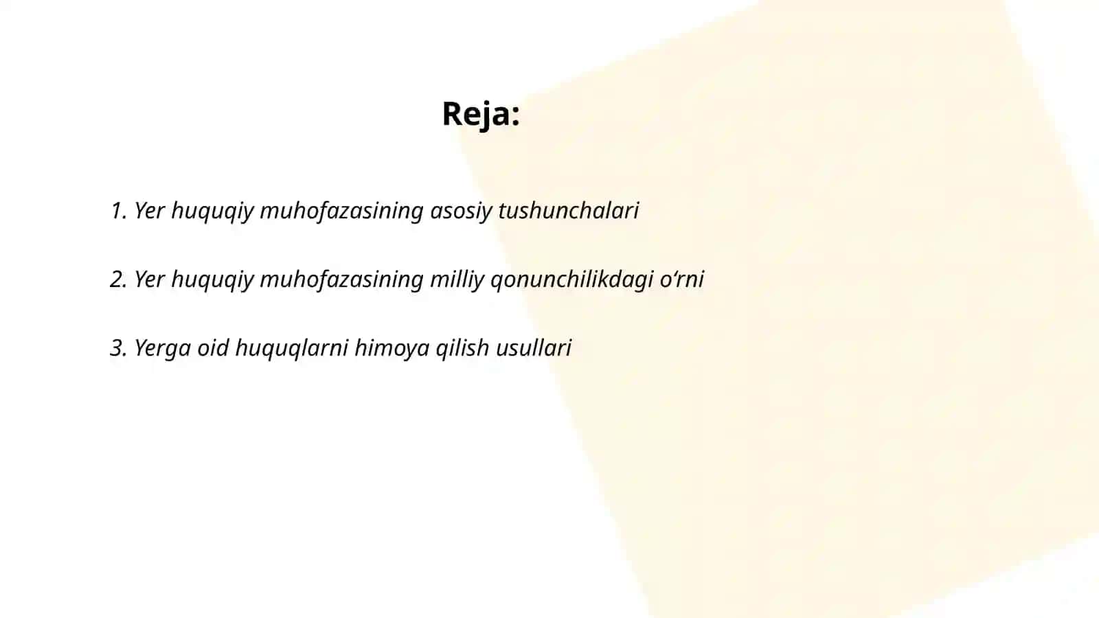 Yerlarni huquqiy muhofaza qilish va yer qonunchiligini buzganligi uchun yuridik javobgarlik 2
