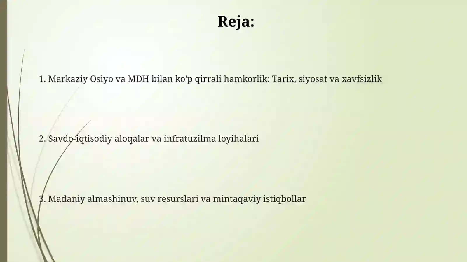 Tarixiy aloqalar va siyosiy hamkorlik 2