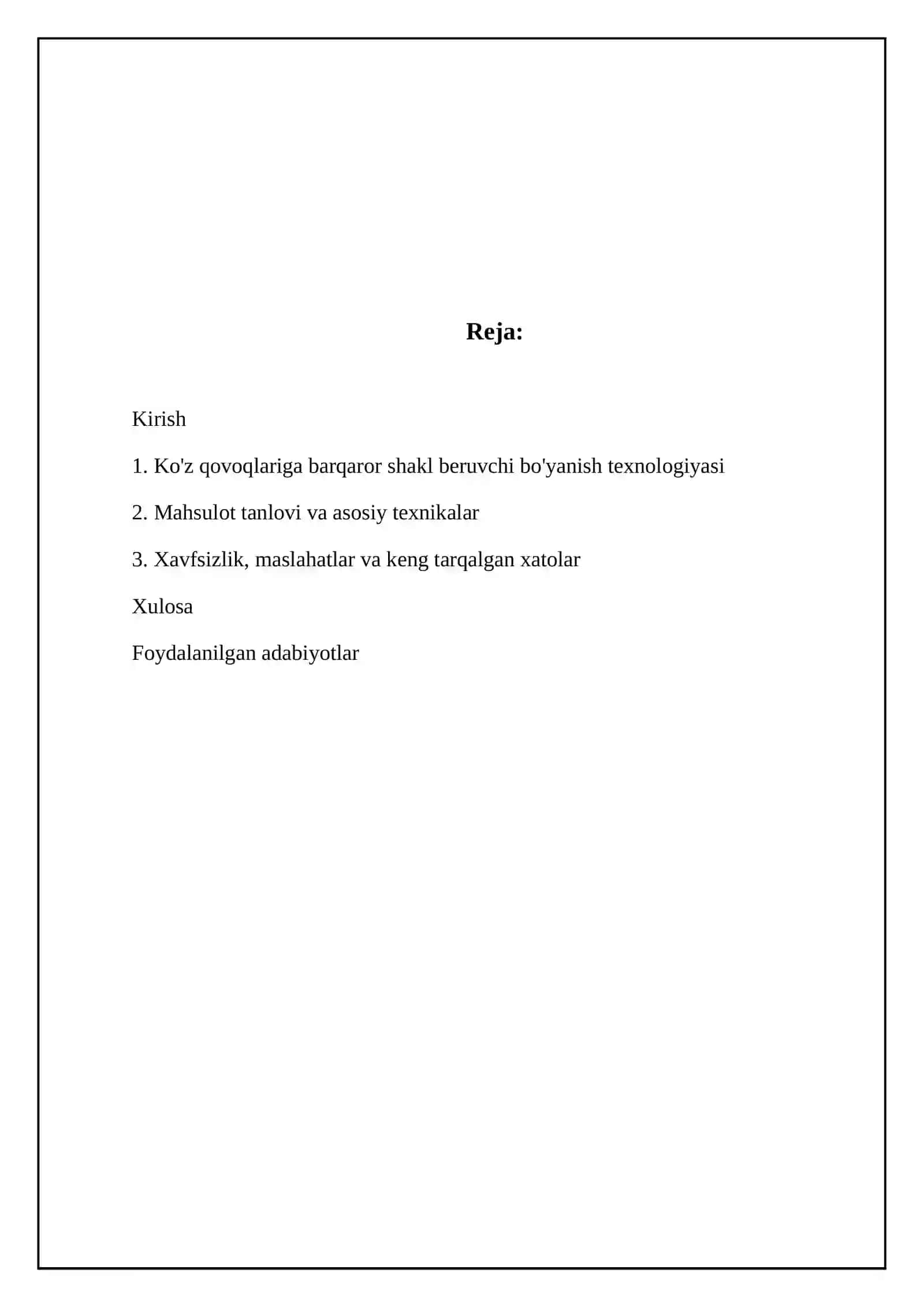 Matolarga turgʻun shakl beruvchi pardoz 2