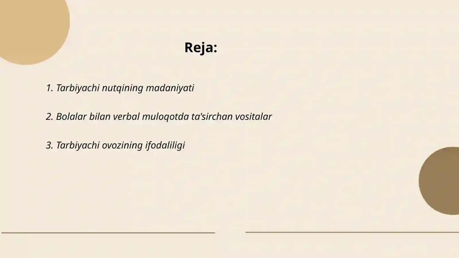 Tarbiyachi nutqining madaniyati 2