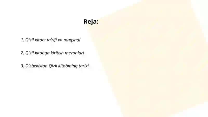Qizil kitob 2