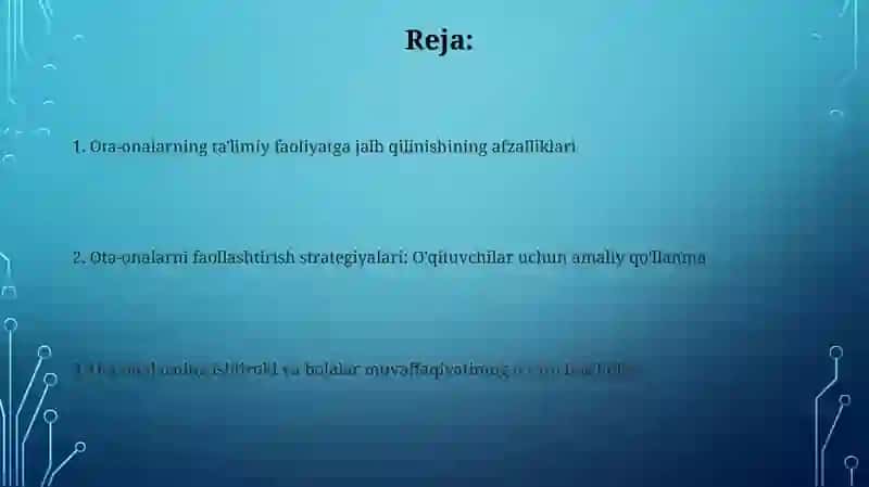 Ota-onalarni ta'limiy faoliyatga jalb qilish 2