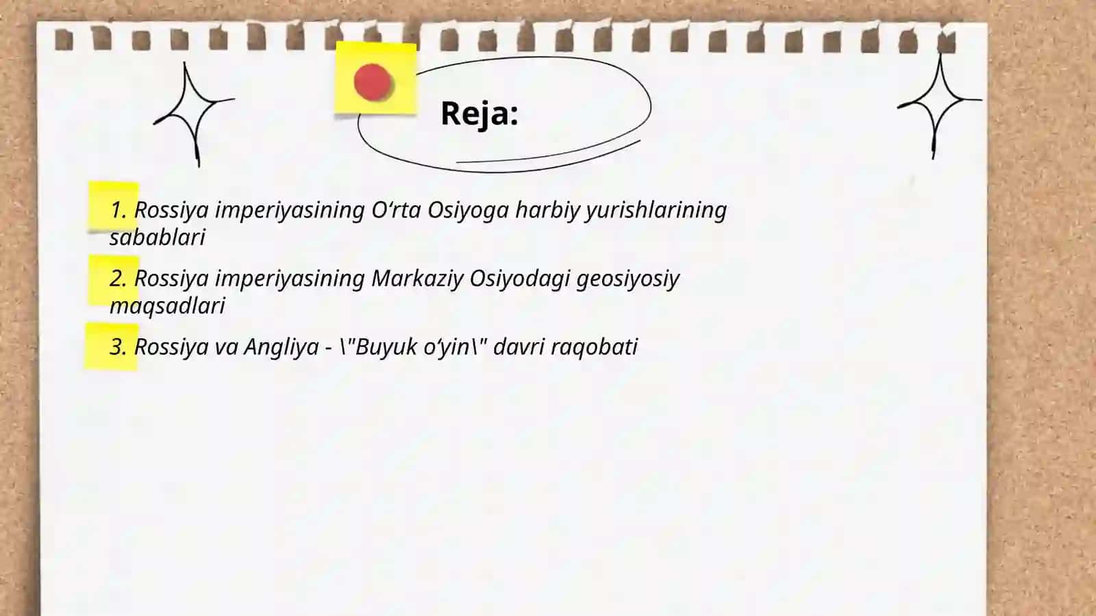Rossiya imperiyasining oʻrta Osiyoga harbiy yurishlari 2