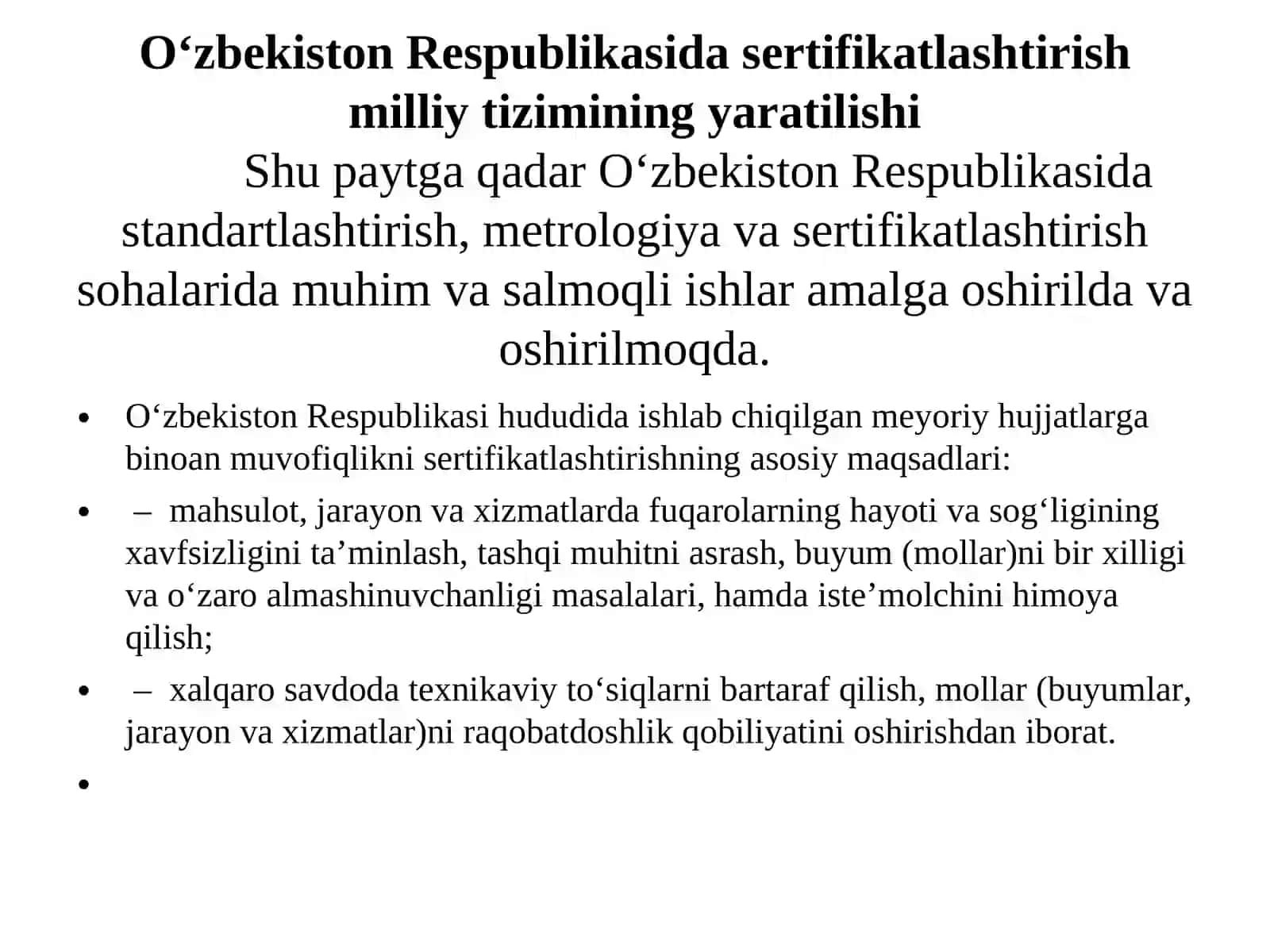 SERTIFIKATLASHTIRISH TARTIBI VA SXEMALARI 2
