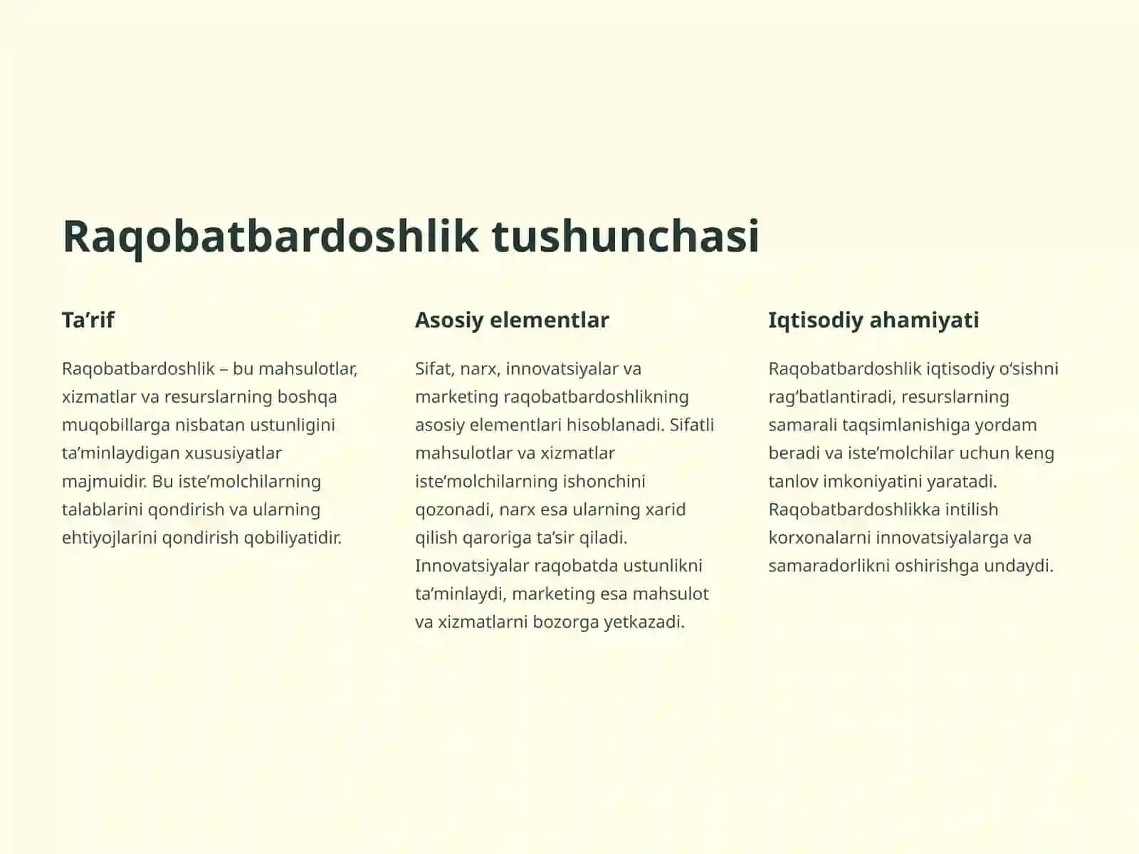 RAQOBATBARDOSHLIK VA UNING NAMOYN BO’LISHSHAKLLARI 2