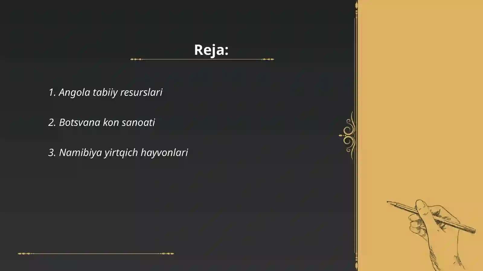Angola tabiiy resurslari 2