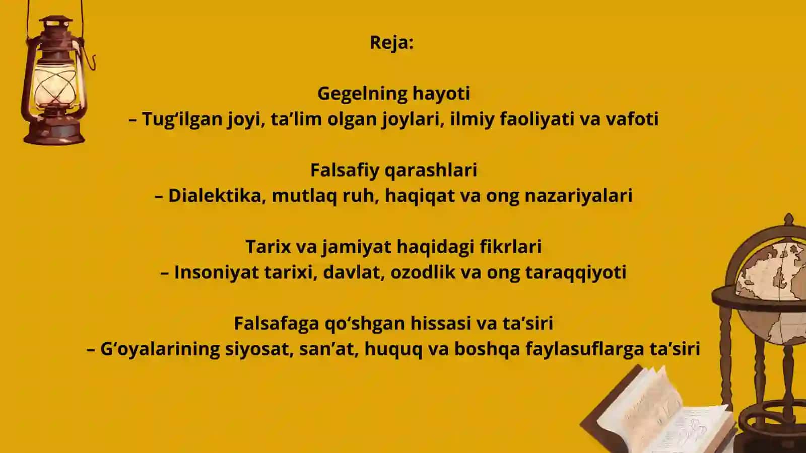 Georg Vilgelm Fridrix Gegel: Hayoti va FalsafagaQo‘shgan Hissasi 2