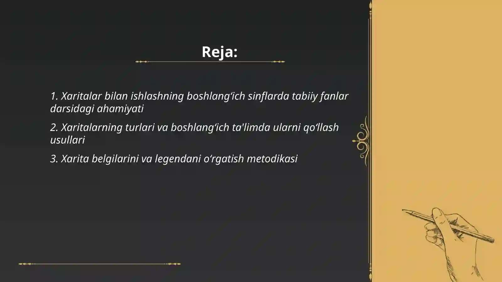 Boshlangʻich ta'lim tabiiy fanlar darsida xaritalar bilan ishlashni oʻrgatish 2