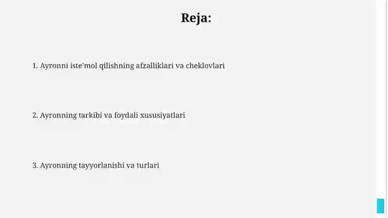 Aylanaga urinma va uning xossalari 2