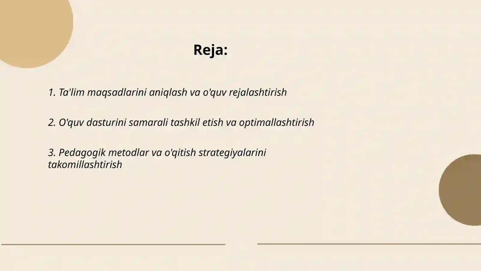 Ta'lim olish jarayonini samarali tashkil etish 2