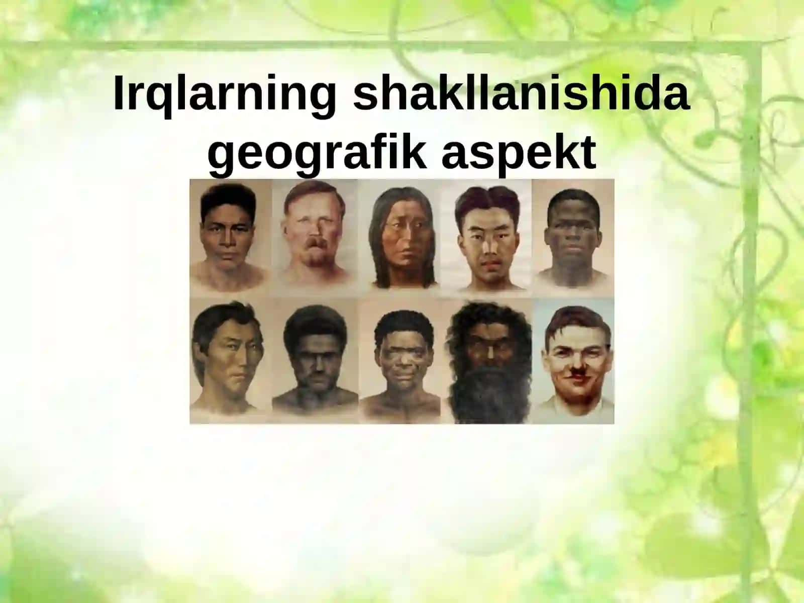 Inson evolyutsiyasi va oldi tarix 2