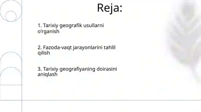 Tarixiy geografiya fanining maqsad va vazifalari 2