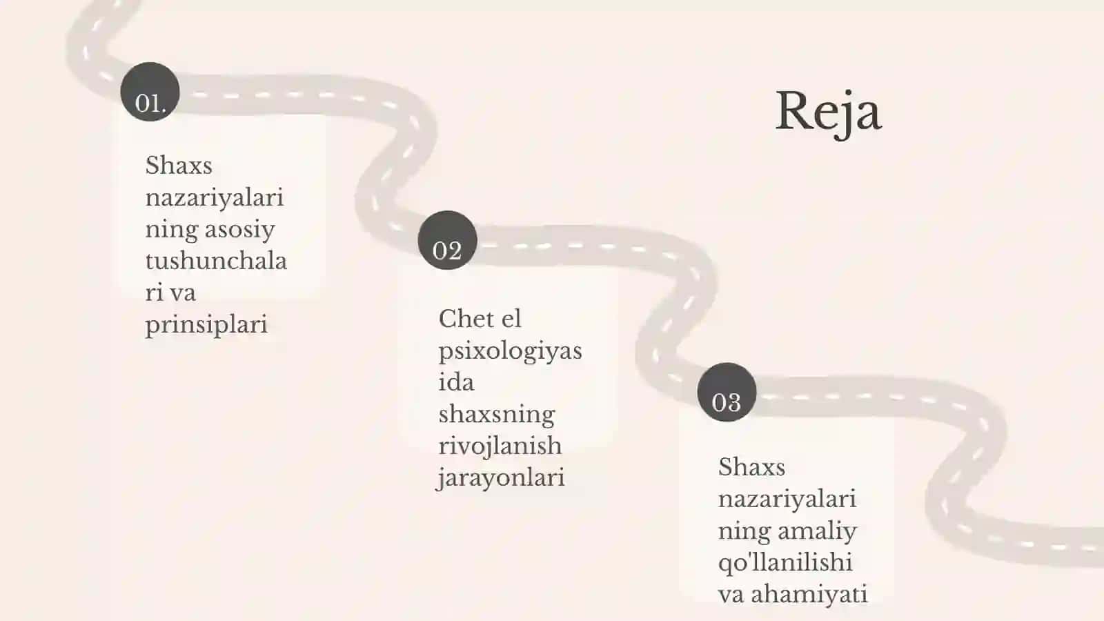 Shaxs nazariyalarining asosiy tushunchalari va prinsiplari 2