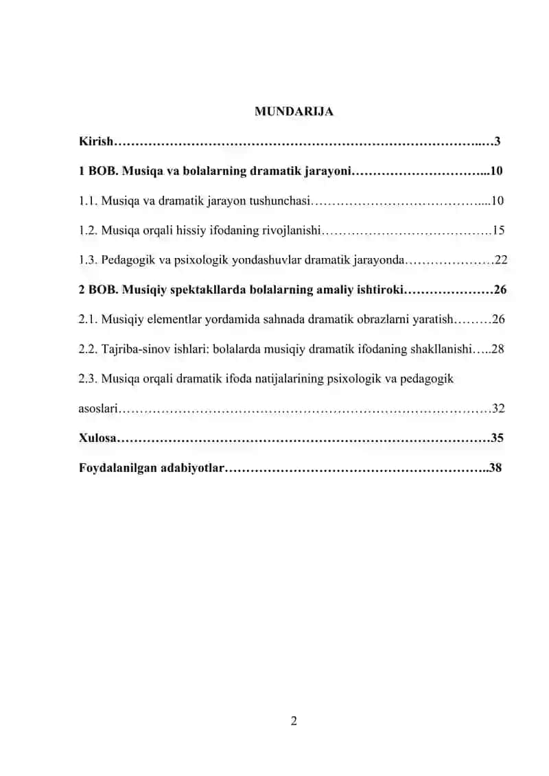 Musiqiy spektakllarda bolalarning ishtiroki 2