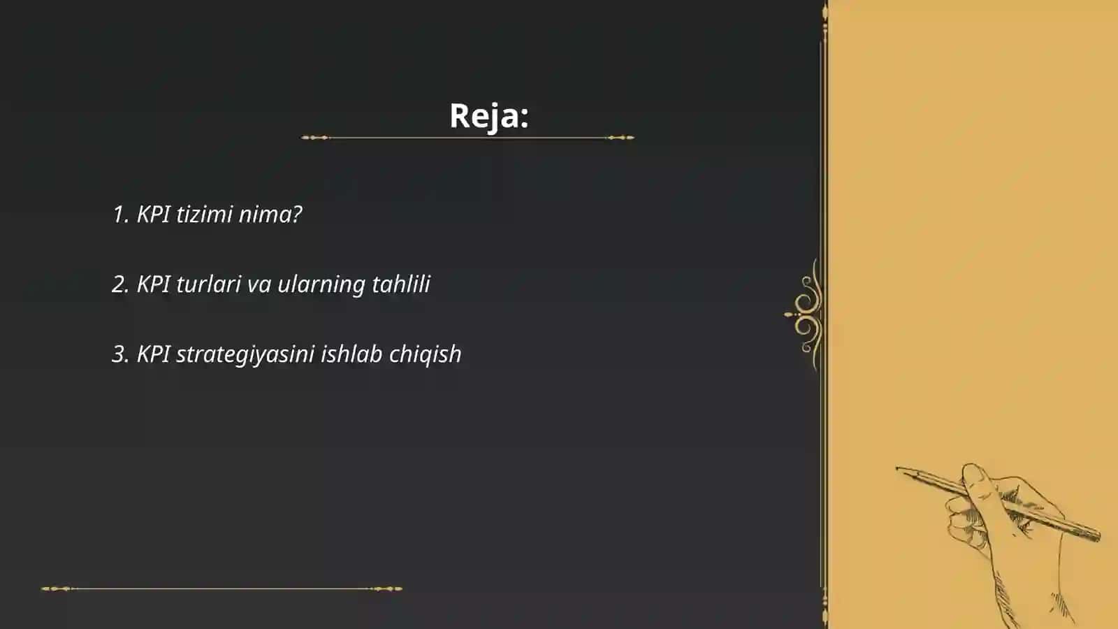 KPI tizimi 2