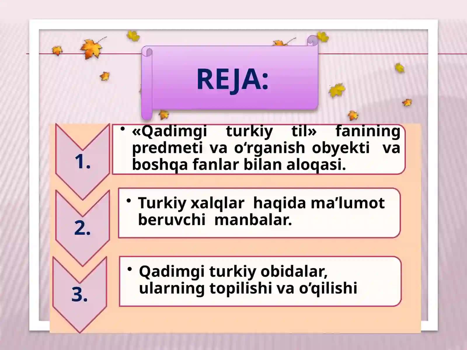 QADIMGI TURKIY TIL FANIGA KIRISH 2