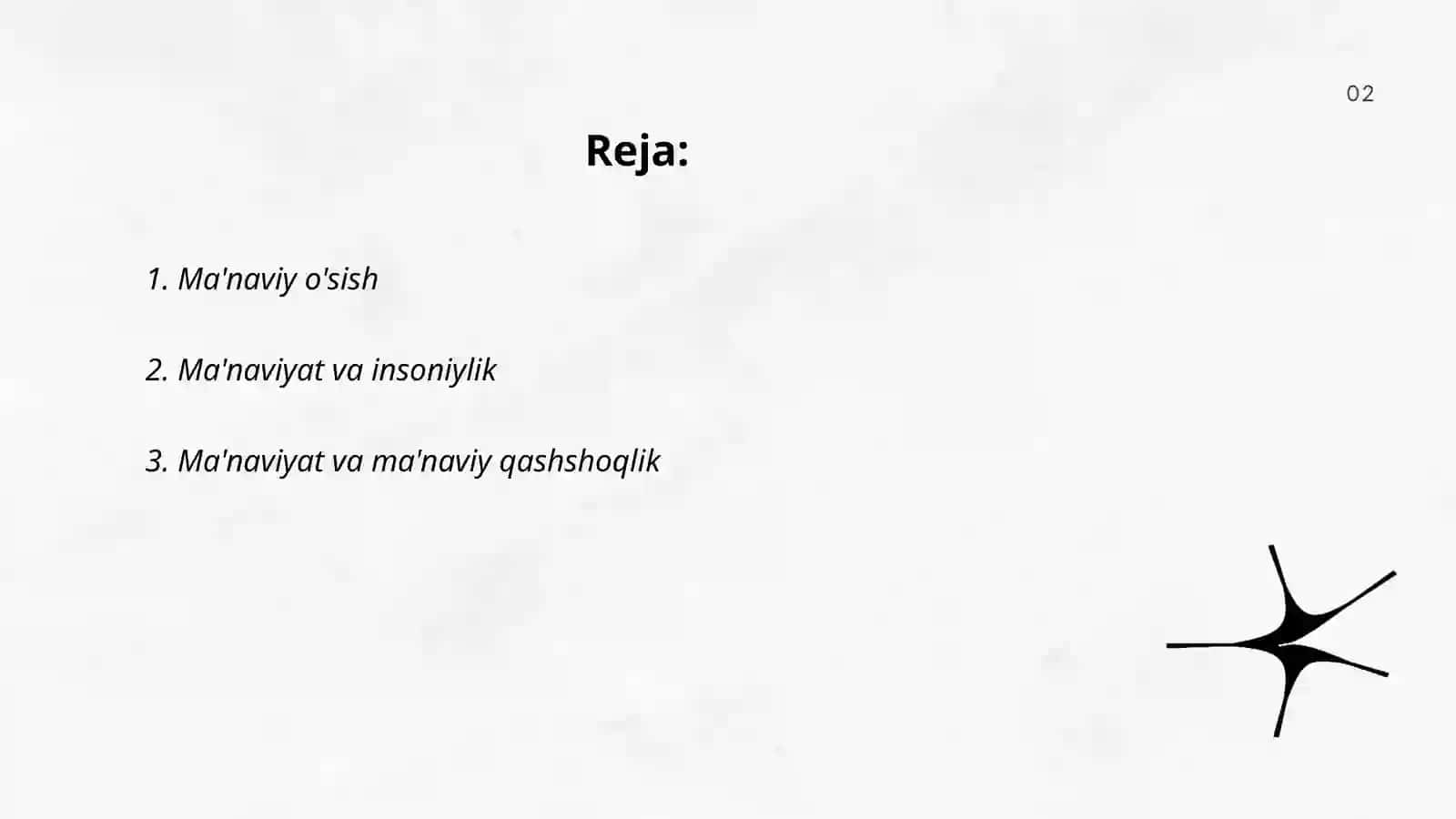 Ma'naviyatning kategoriyalari 2