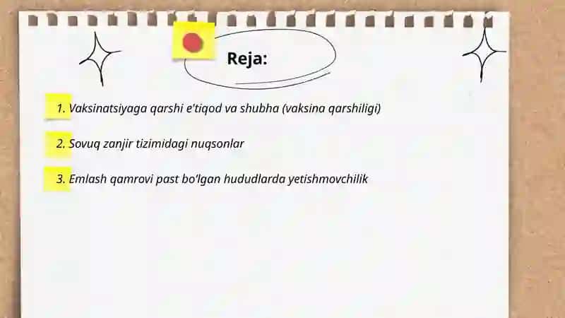 Imunizatsiyadagi muamolar 2