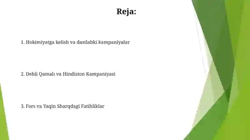 Amir Temurning harbiy yurishlari 2