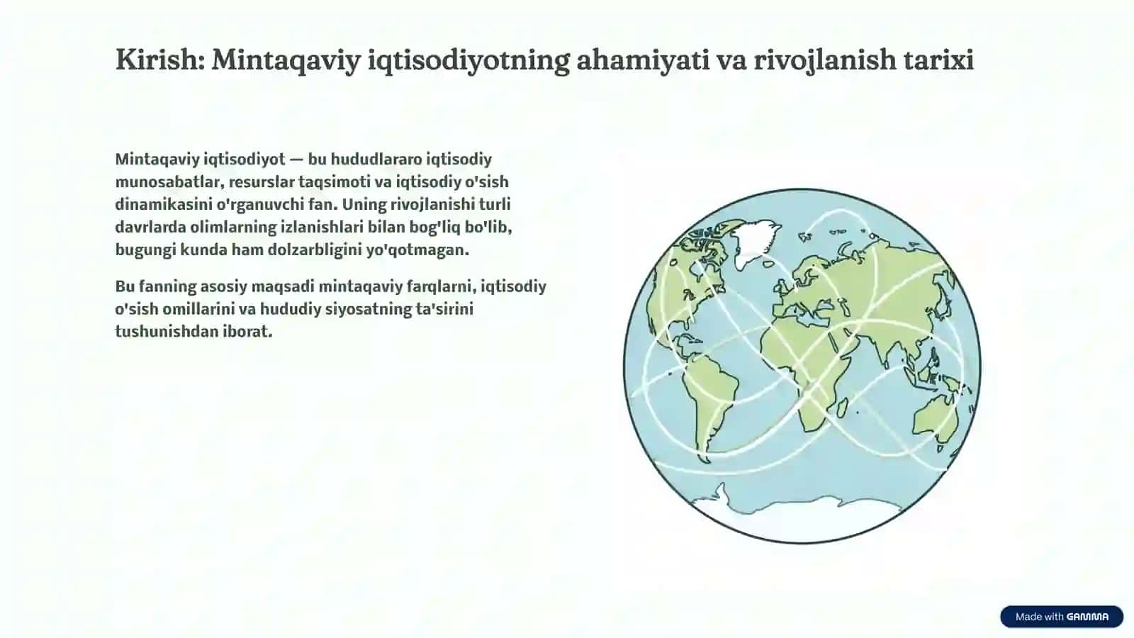 Mintaqaviy iqtisodiyot fanining ilmiy-nazariy asoslari va klassik olimlarning hissasi 2