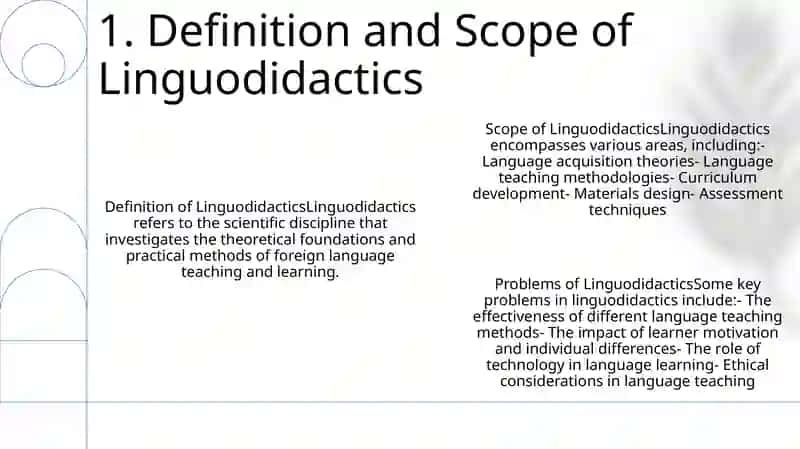 The Problems Of Linguodidactics 2