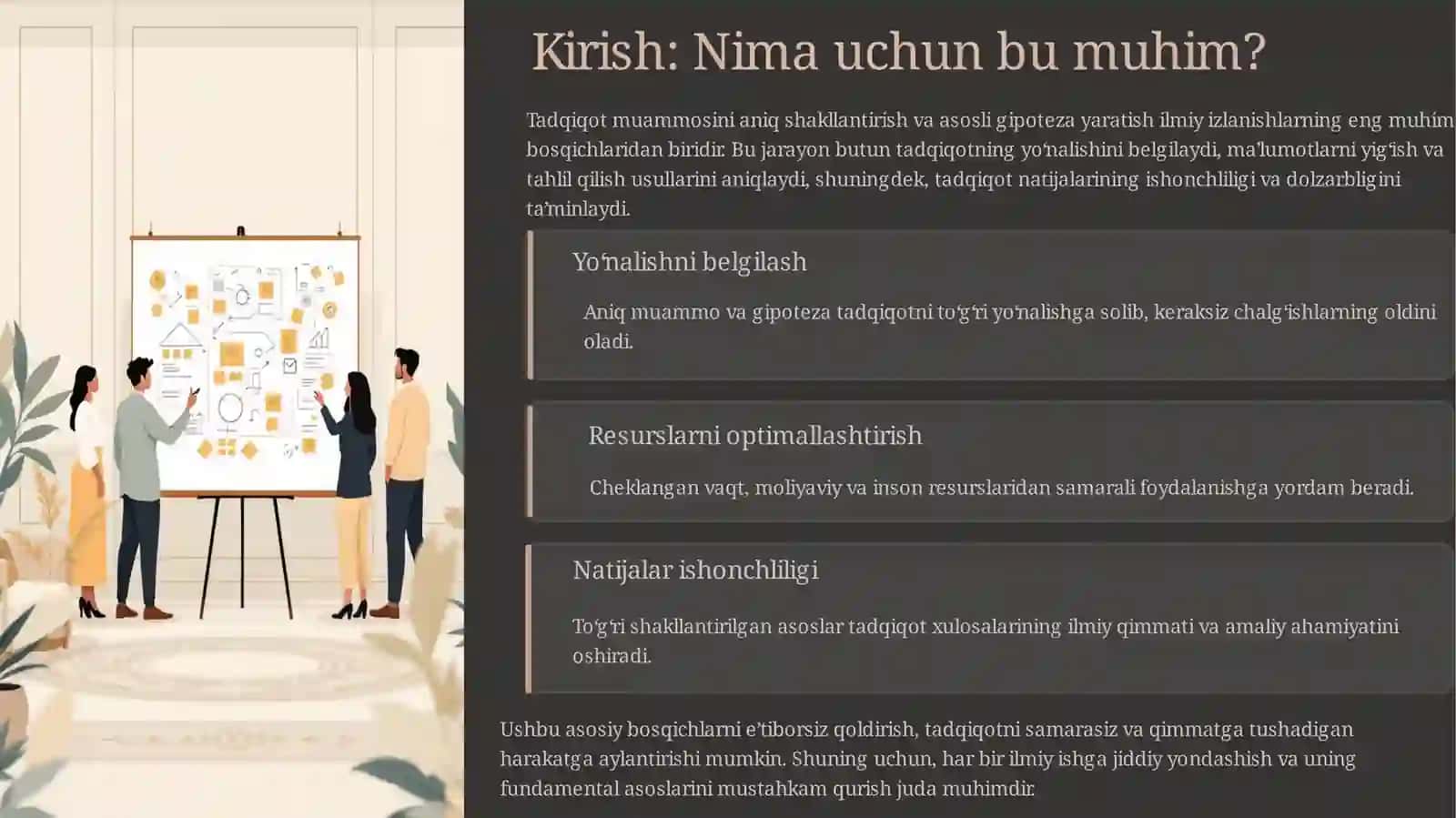 Ilmiy izlanishlar bosqichi 2