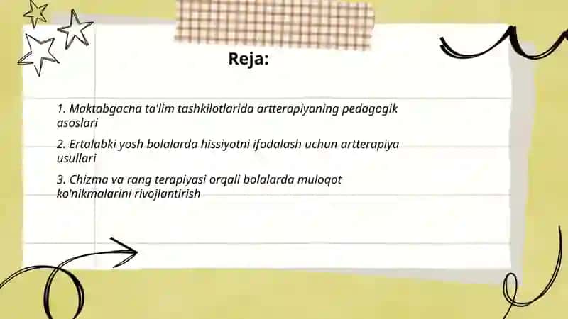 Maktabgacha ta'lim tashkilotlarida Artterapiyani qo'llash 2