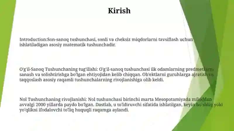 Son-Sanoq Tushunchasi Natural Son-Sanoq Va Nol Tushunchalarining Yuzaga Kelish Tarixi 2