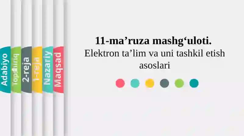 Filologiya va tillarni o'qitish (o'zbek tili) 2