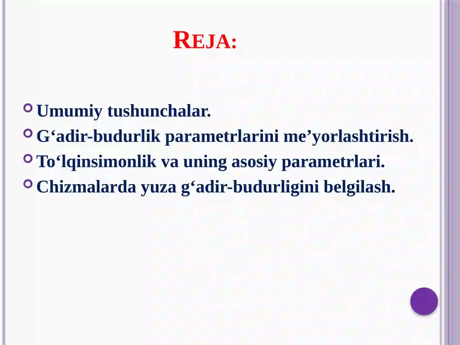 DETALLAR YUZASINING G‘ADIR-BUDURLIGI VATO‘LQINSIMONLIGI 2