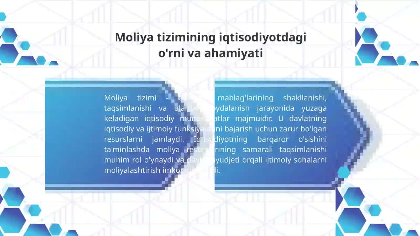 Moliya tizimining tarkibi va asosiy funksiyalari 2