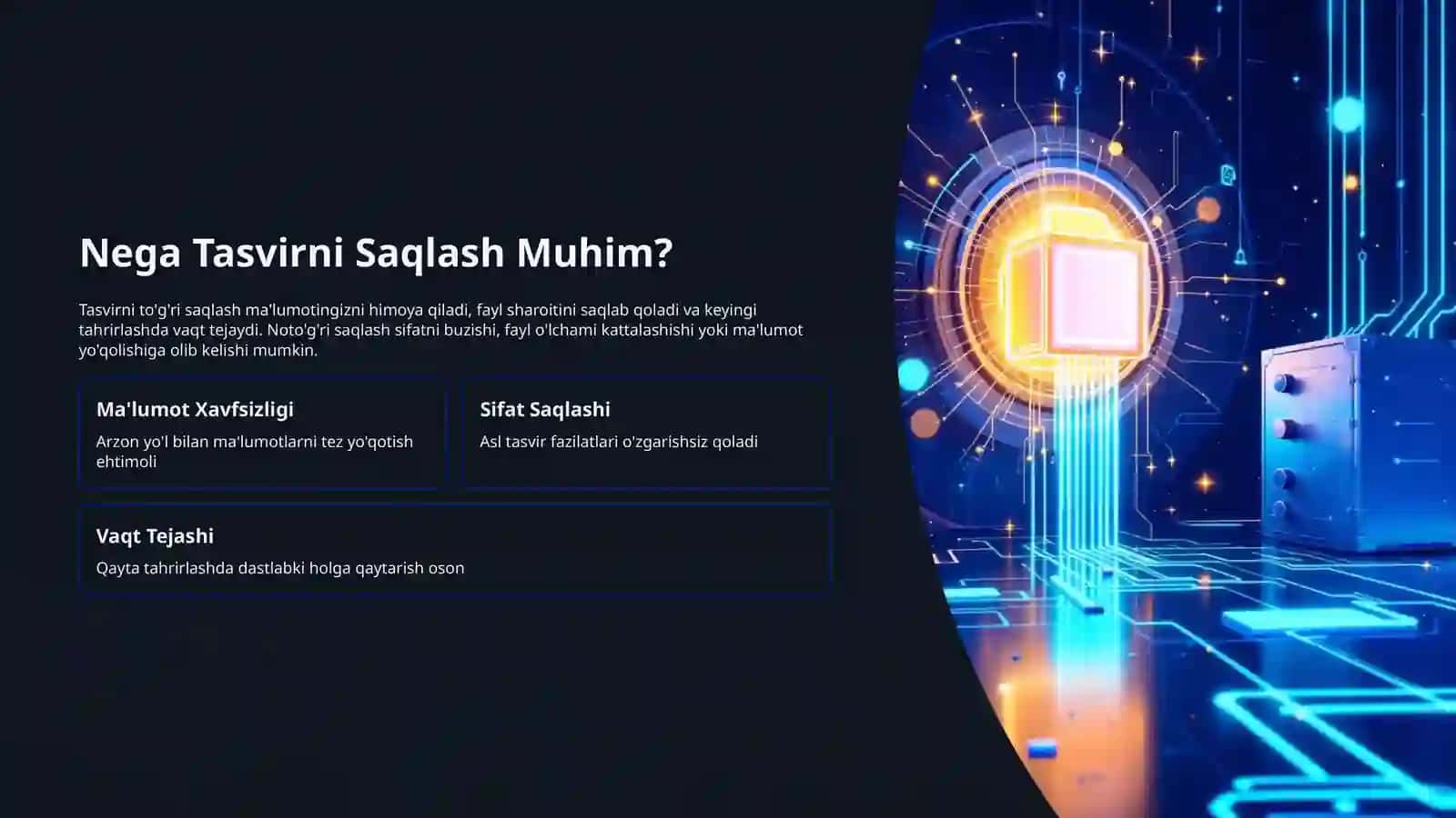 Eraser Uskunasi: Tasvirni Saqlash Samaradorligi 2
