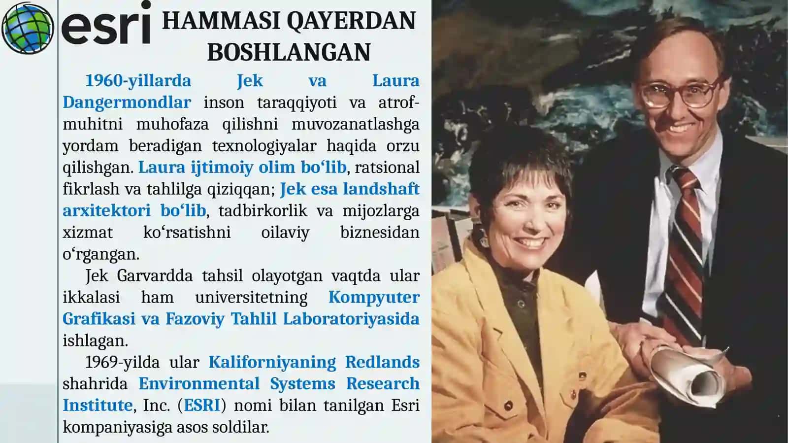 Geografiya xabarlarni tashkil etish va qayta ishlash 2