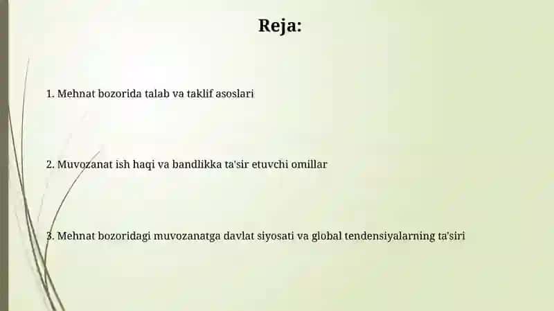 Mehnat bozorida talab va taklif muvozanati 2
