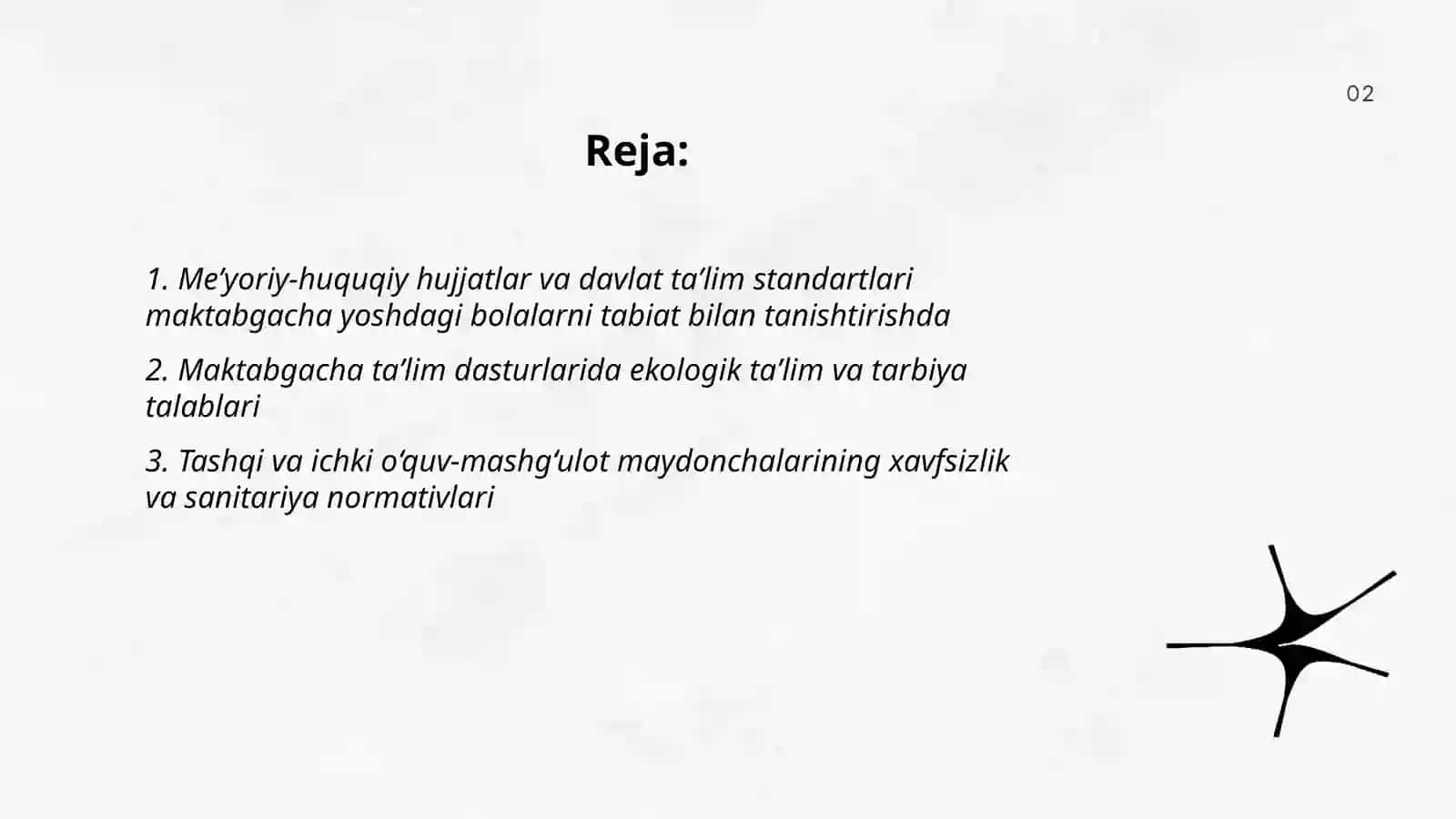 Maktabgacha yoshdagi bolalarni tabiat bilan tanishtirishda davlat talablari 2