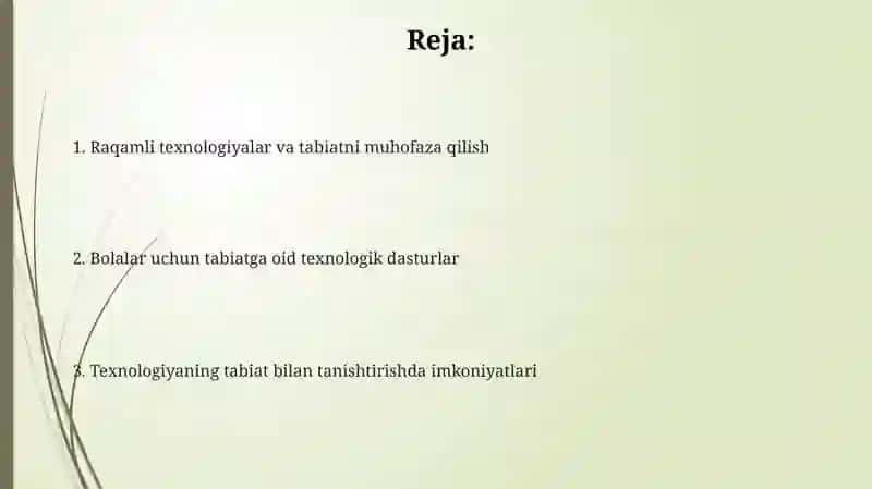 Bolalarni tabiat bilan tanishtirish texnologiyasining istiqbollari 2