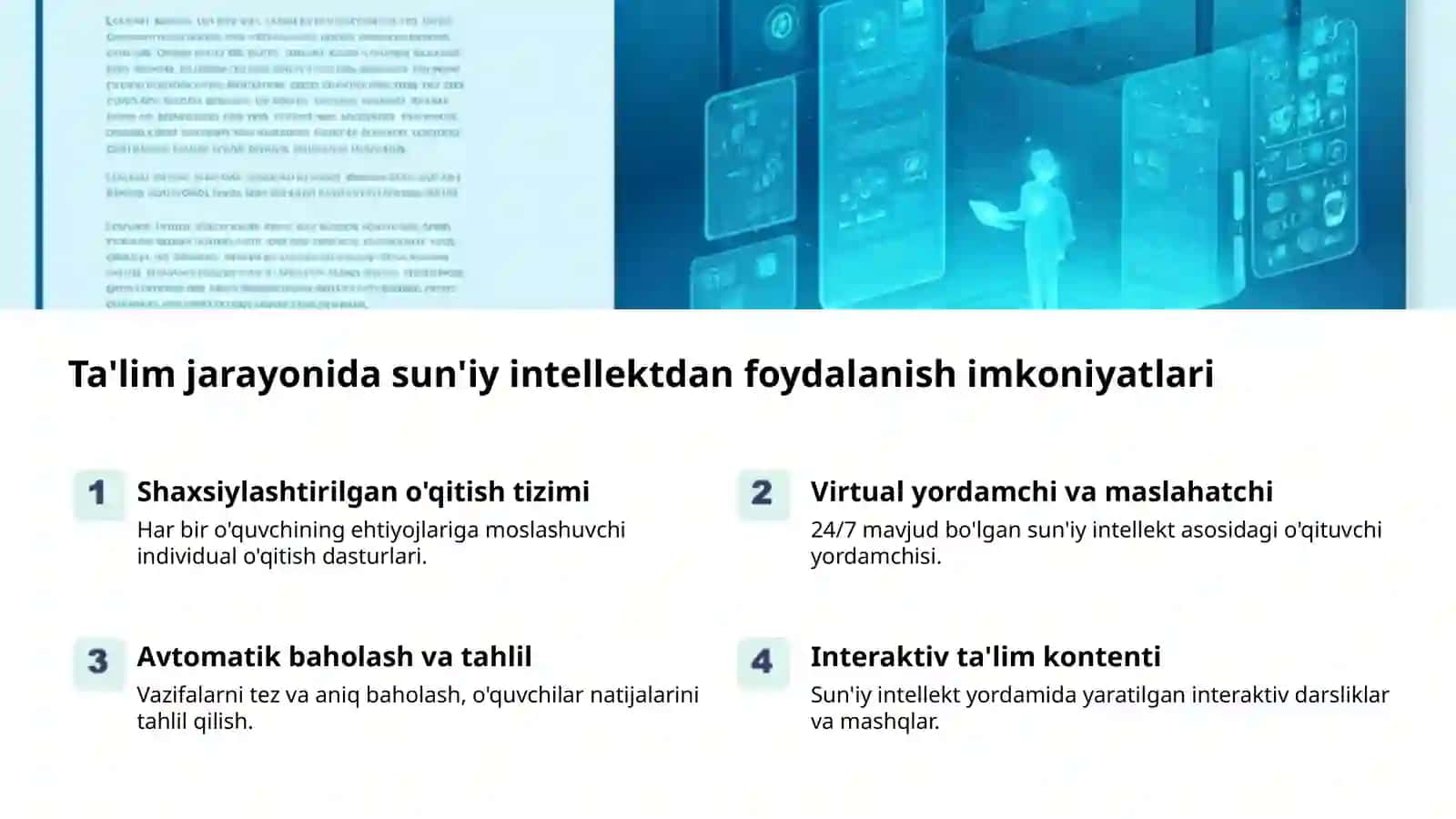 Foydali integratsiyalar 2