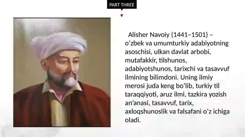 Alisher Navoiyning ilmiy merosi 2