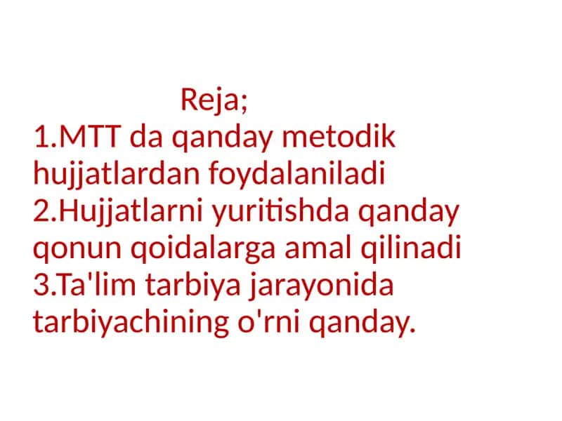 Maktabgacha pedagogika metodlari 2