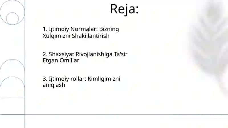 Ijtimoiy Normalar: Bizning Xulqimizni Shakillantirish 2