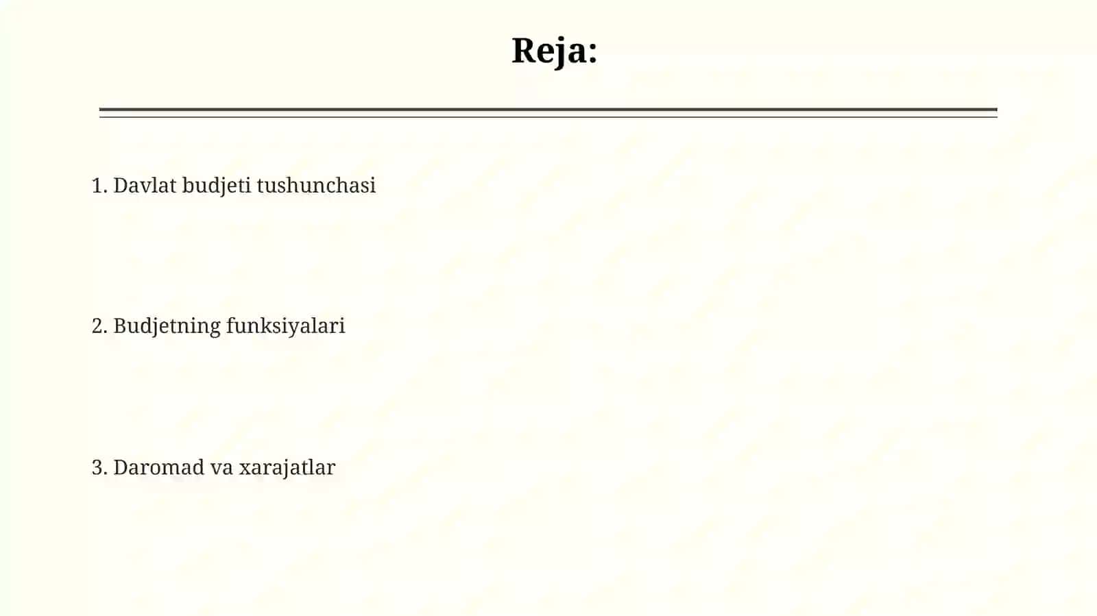 Davlat budjeti tushuncha va mohiyati 2