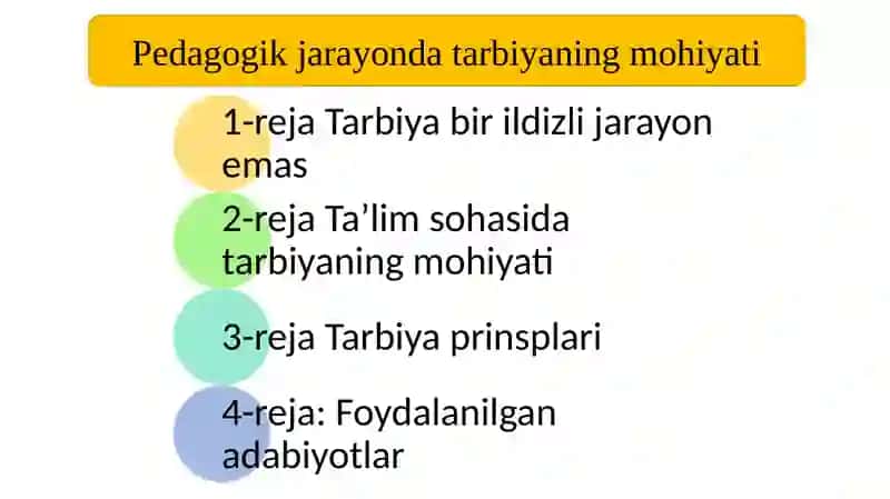 Pedagogik jarayonlar 2