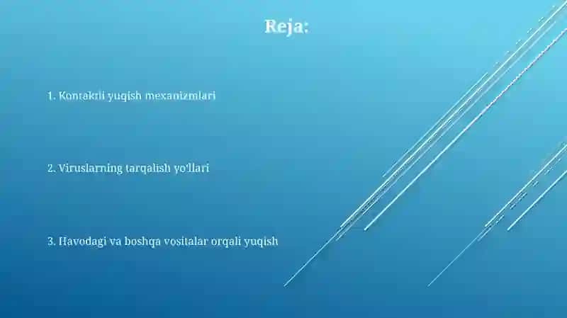 Viruslarni quyish yullarini aniqlash 2