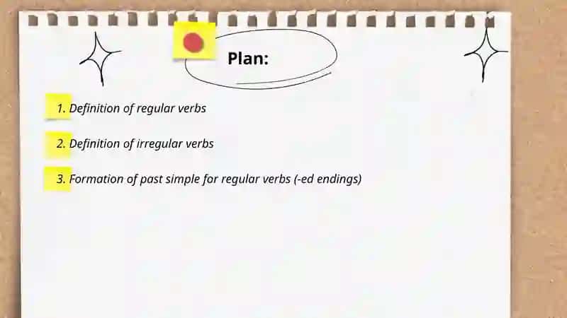 Regular and irregular verbs 2