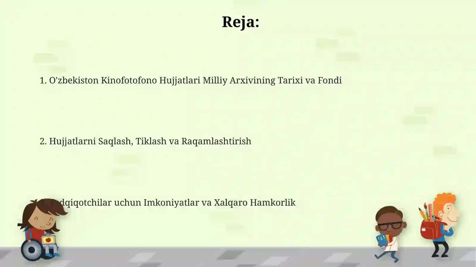 O'zbekiston Kinofotofon Hujjatlari Milliy Arxivi 2